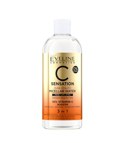 Eveline Bio Vitamin C Sensation 3 In 1 Pure Vitality Micellar Water 400ml