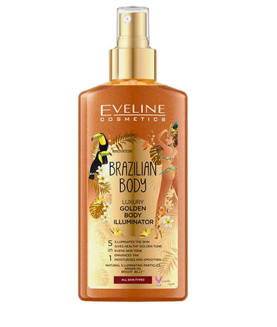 Eveline Brazilian Body Luxury Golden Body Illuminator 150ml