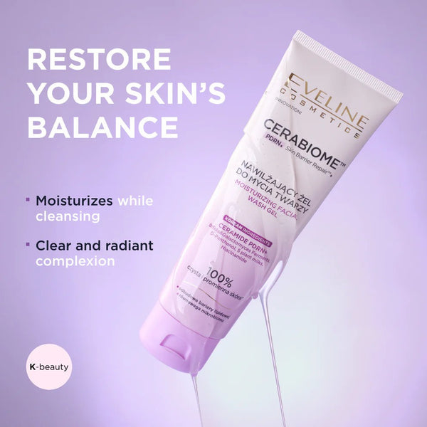 Eveline  Cerabiome Moisturizing Facial Wash Gel