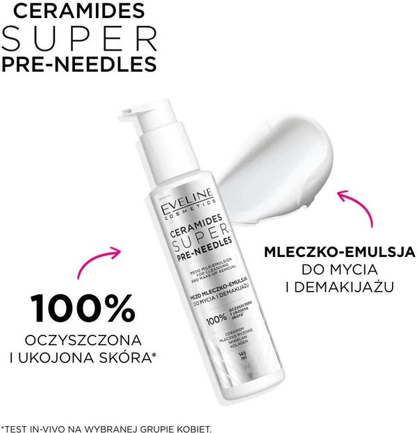 Eveline  Ceramides Super Pre Needles Cleansing Milk
