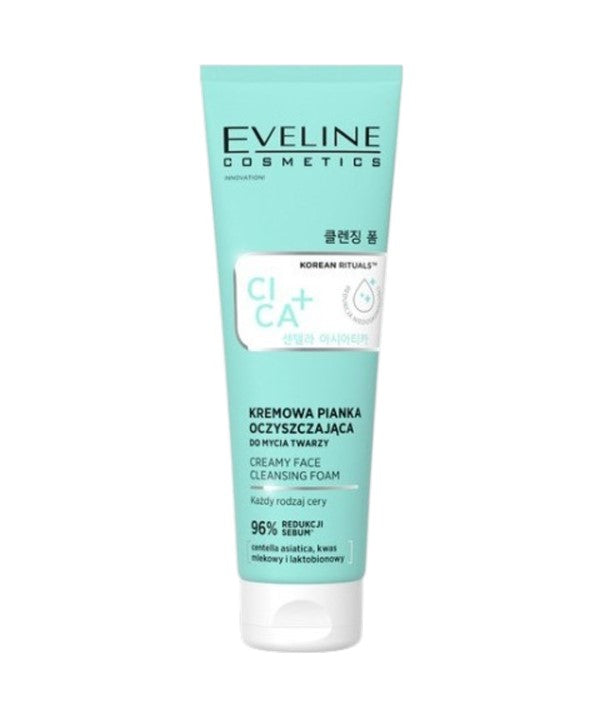 Eveline  Cica Creamy Face Cleansing Foam
