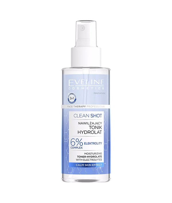 Eveline  Clean Shot Moisturizing Tonic Hydrolate