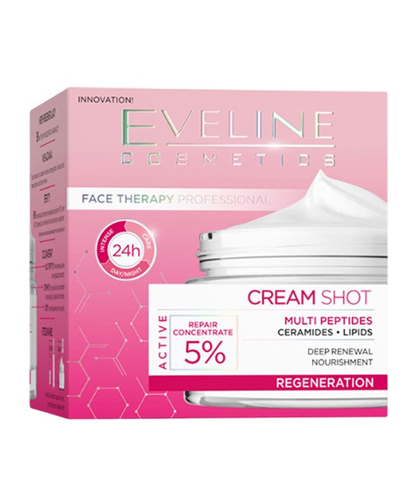 Eveline  Face Therapy Professional Regenerating Cream Shot