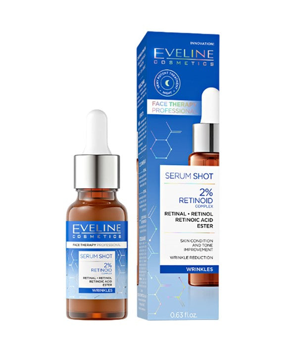 Eveline  Face Therapy Serum Shot 2 Percent Retinoid Wrinkle Treatment