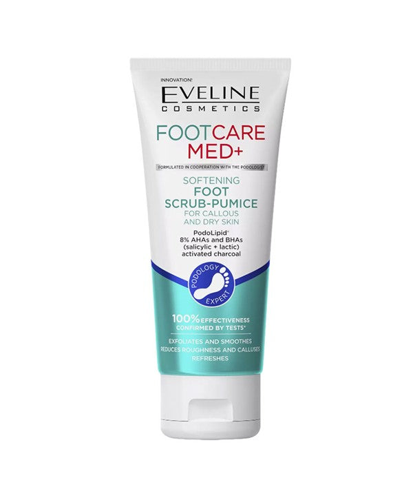 Eveline  Footcare Med Softening Foot Scrub Pumice