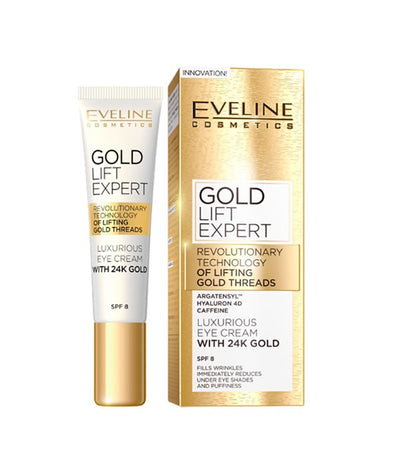 Eveline Gold Lift Expert 24K Gold Luxurious Eye Cream 15ml
