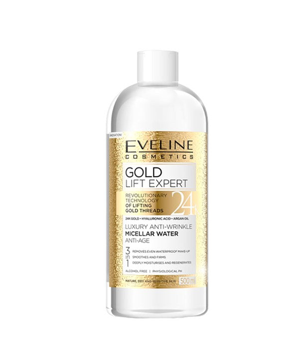 Eveline  Gold Lift Expert 3 In 1 Luxury Anti Wrinkle Micellar Water
