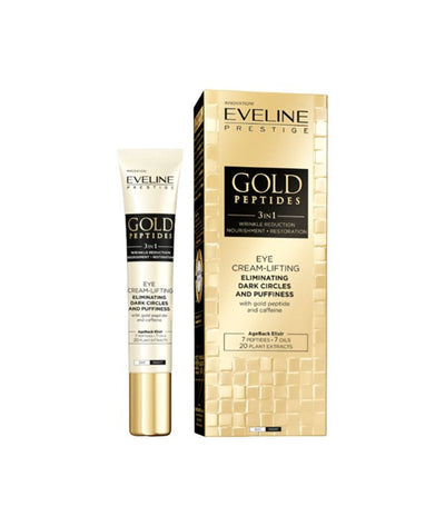 Eveline Gold Peptides 3 In 1 Eye Cream Lifting 20ml