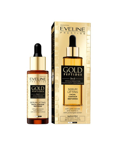 Eveline Gold Peptides 3 In 1 Serum Lifting 30ml