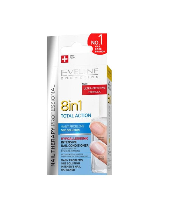 Eveline  Nail Therapy Professional 8 In 1 Total Action Intensive Nail Conditioner