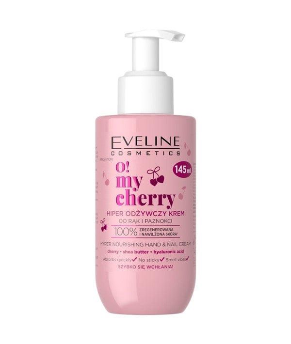 Eveline  O My Cherry Hyper Nourishing Hand And Nail Cream