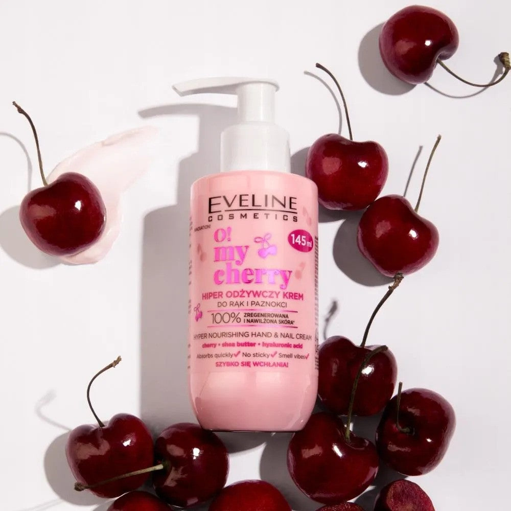 Eveline  O My Cherry Hyper Nourishing Hand And Nail Cream