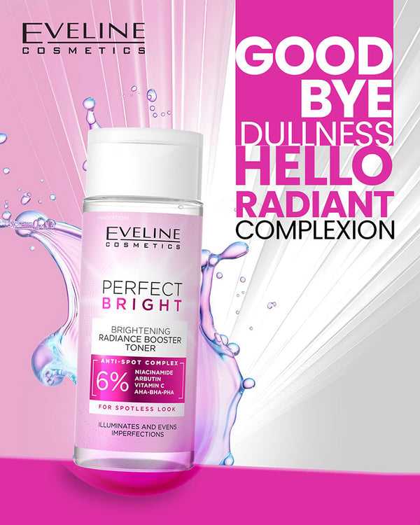 Eveline  Perfect Bright Anti Spot Complex Brightening Radiance Booster Toner