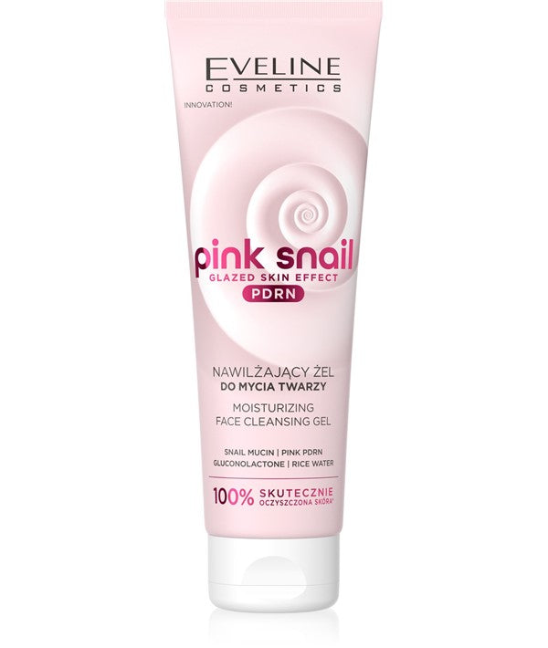 Eveline Pink Snail Moisturizing Face Cleansing Gel