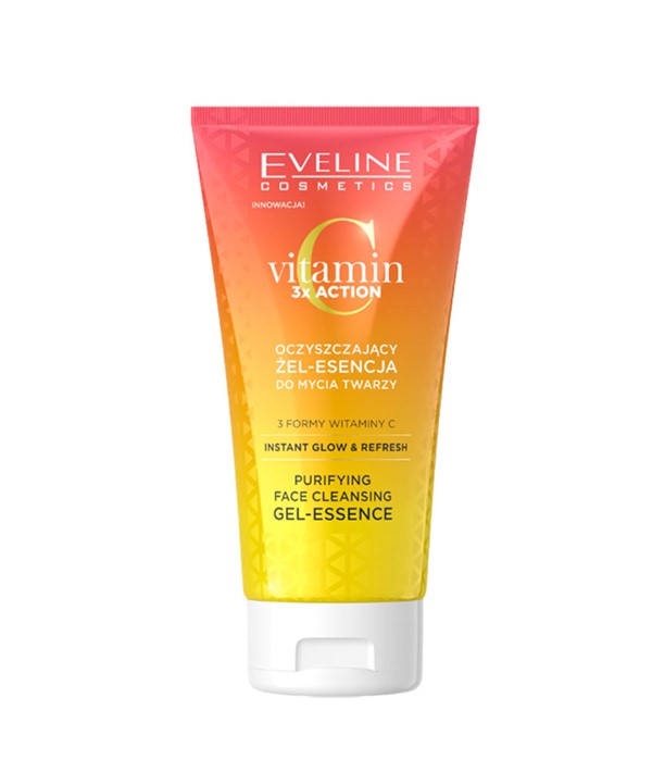 Eveline  Vitamin C 3X Action Purifying Face Cleansing Gel Essence