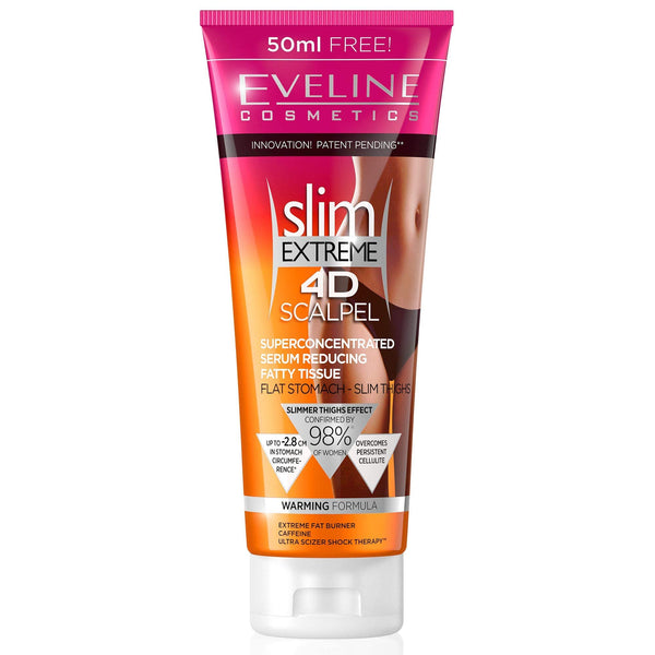Eveline Slim Extreme 4D Scalpel Super Concentrated Serum Reducing Fatty Tissue - Afro Hair Boutique