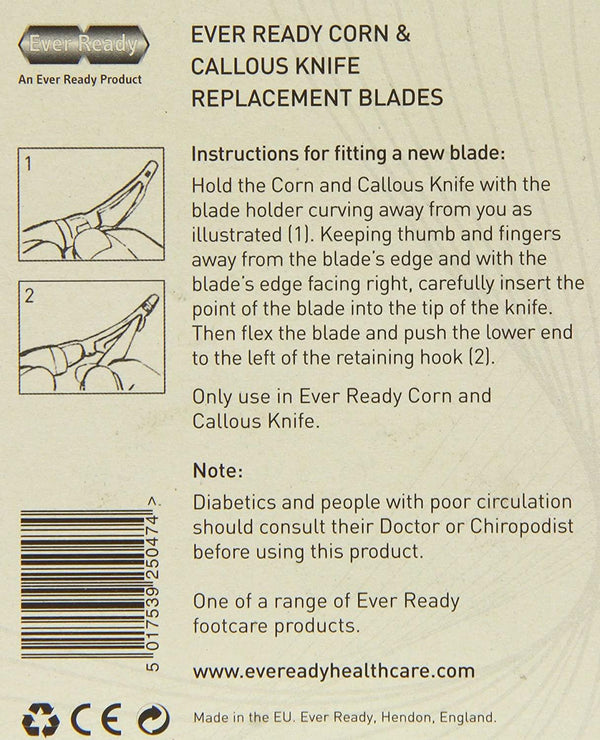Ever Ready Corn And Callus Remover Replacements Refill - Afro Hair Boutique