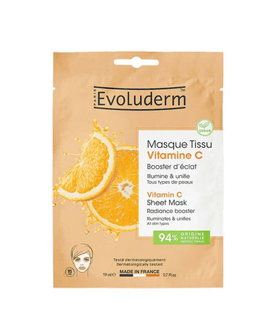 Evoluderm Vitamin C Sheet Mask 19ml