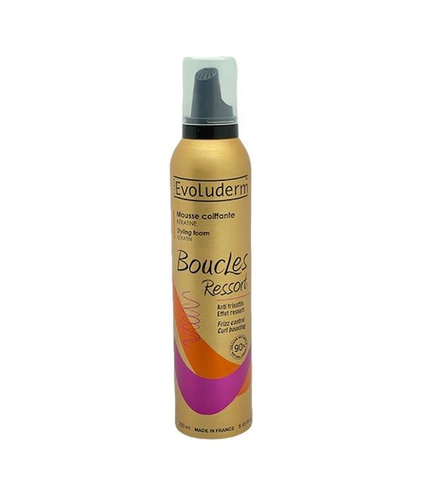 Evoluderm  - Boucles Ressort Frizz Control Curl Boosting Foam