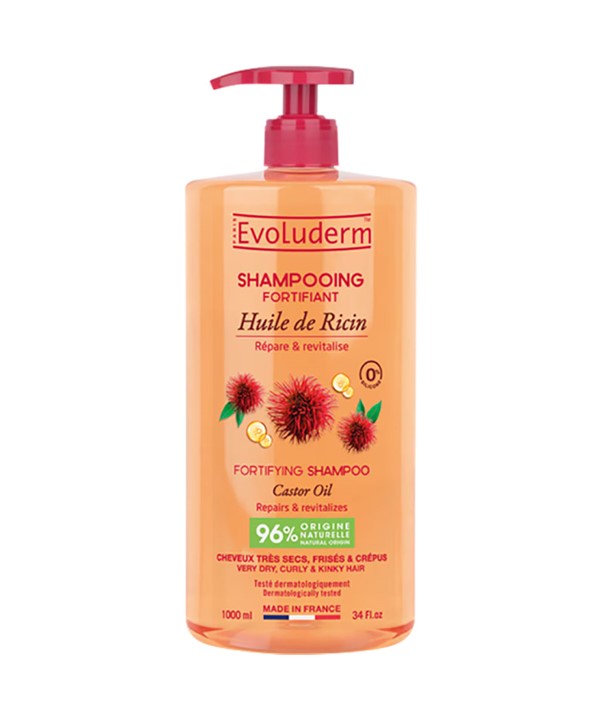 Evoluderm  Fortifying Shampoo Castor Oil 