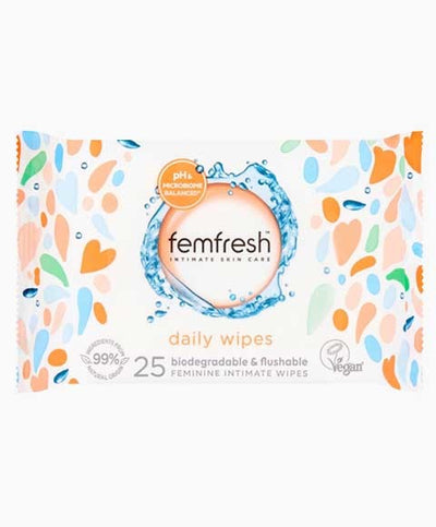 Fem Fresh Intimate Skin Care 25 Daily Wipes