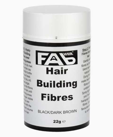 Fab Hair Hair Building Fibres Black Dark Brown