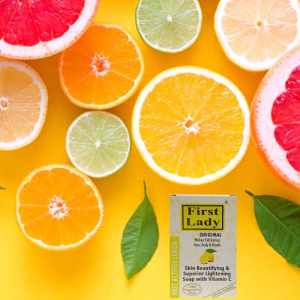 Firstlady Fast Actives Lemon Skin Beautifying Soap