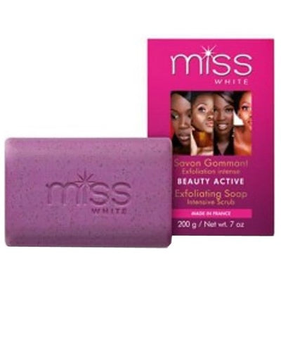 F & W Miss White Beauty Active Exfoliating Soap 200g
