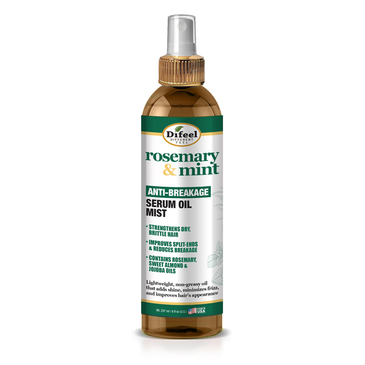 Difeel Rosemary And Mint Anti Breakage Serum Oil Mist 237ml