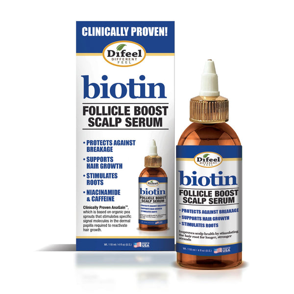 Difeel Biotin Follicle Boost Scalp Serum 118ml - Afro Hair Boutique
