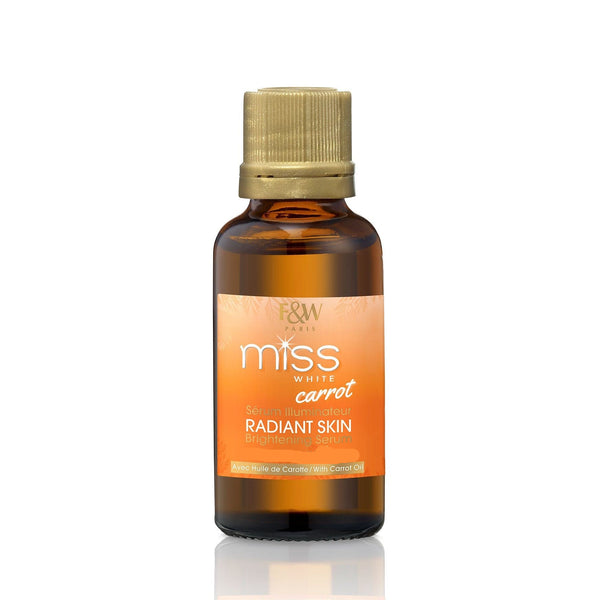 F & W Miss White Carrot Radiant Skin Serum 30ml - Afro Hair Boutique