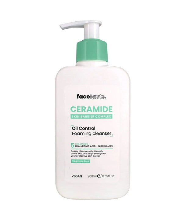 Face Facts  5 Ceramide Oil Control Foaming Cleanser