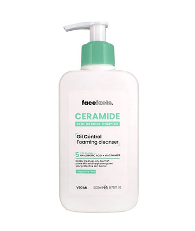 Face Facts 5 Ceramide Oil Control Foaming Cleanser 200ml