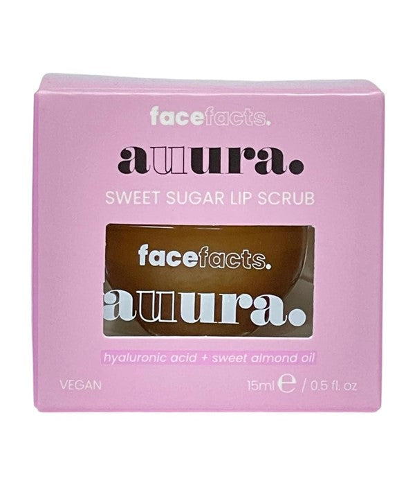 Face Facts  Auura Sweet Sugar Lip Scrub