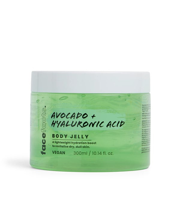 Face Facts  Avocado And Hyaluronic Acid Body Jelly