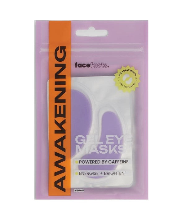Face Facts  Awakening Caffeine Gel Eye Masks