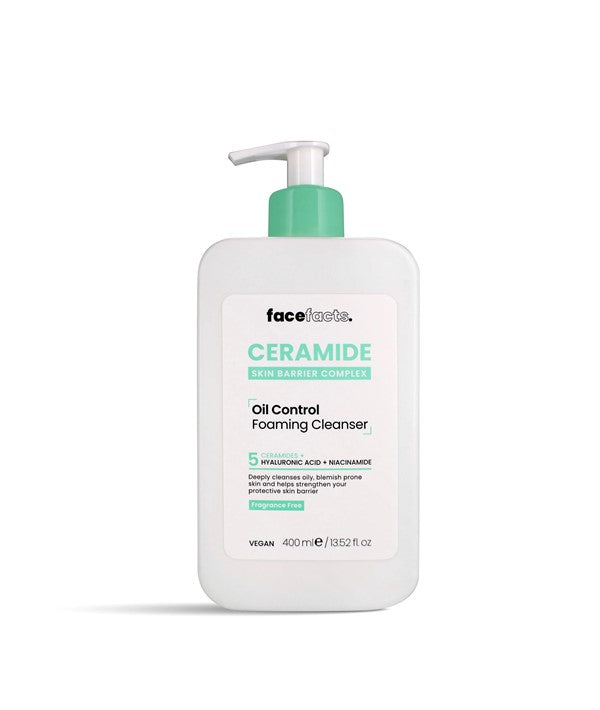 Face Facts  Ceramide Oil Control Foaming Cleanser