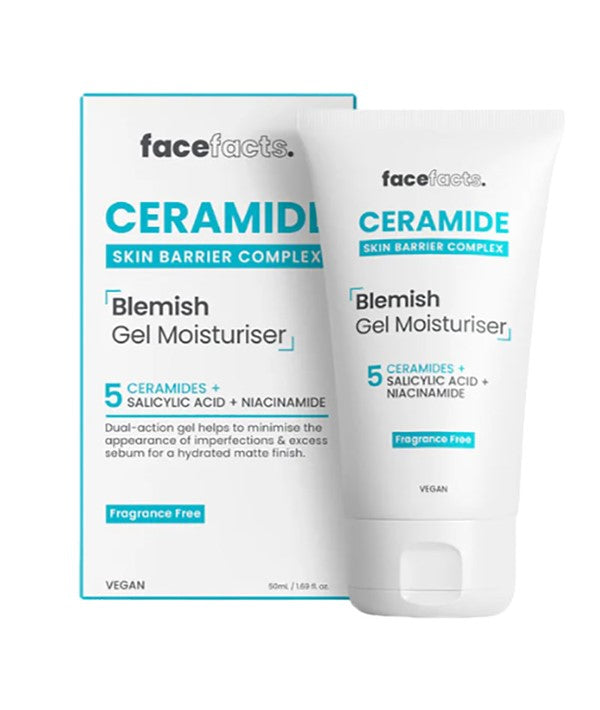 Face Facts  Ceramide Skin Barrier Complex Blemish Gel Moisturiser