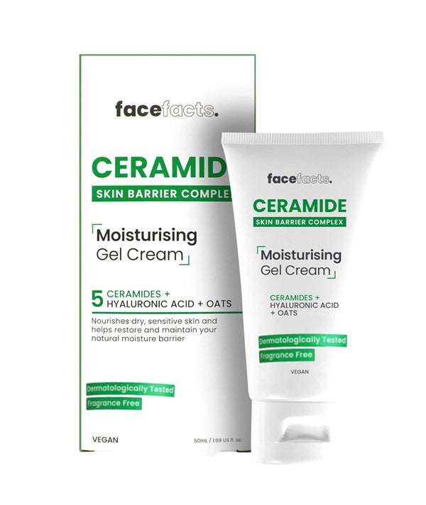 Face Facts  Ceramide Skin Barrier Complex Moisturising Gel Cream