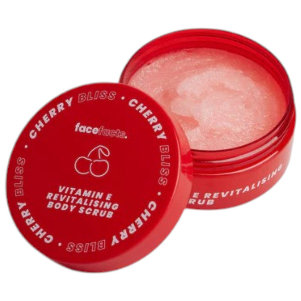 Face Facts  Cherry Bliss Vitamin E Revitalising Body Scrub
