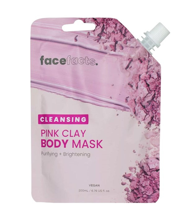 Face Facts  Cleansing Pink Clay Body Mask