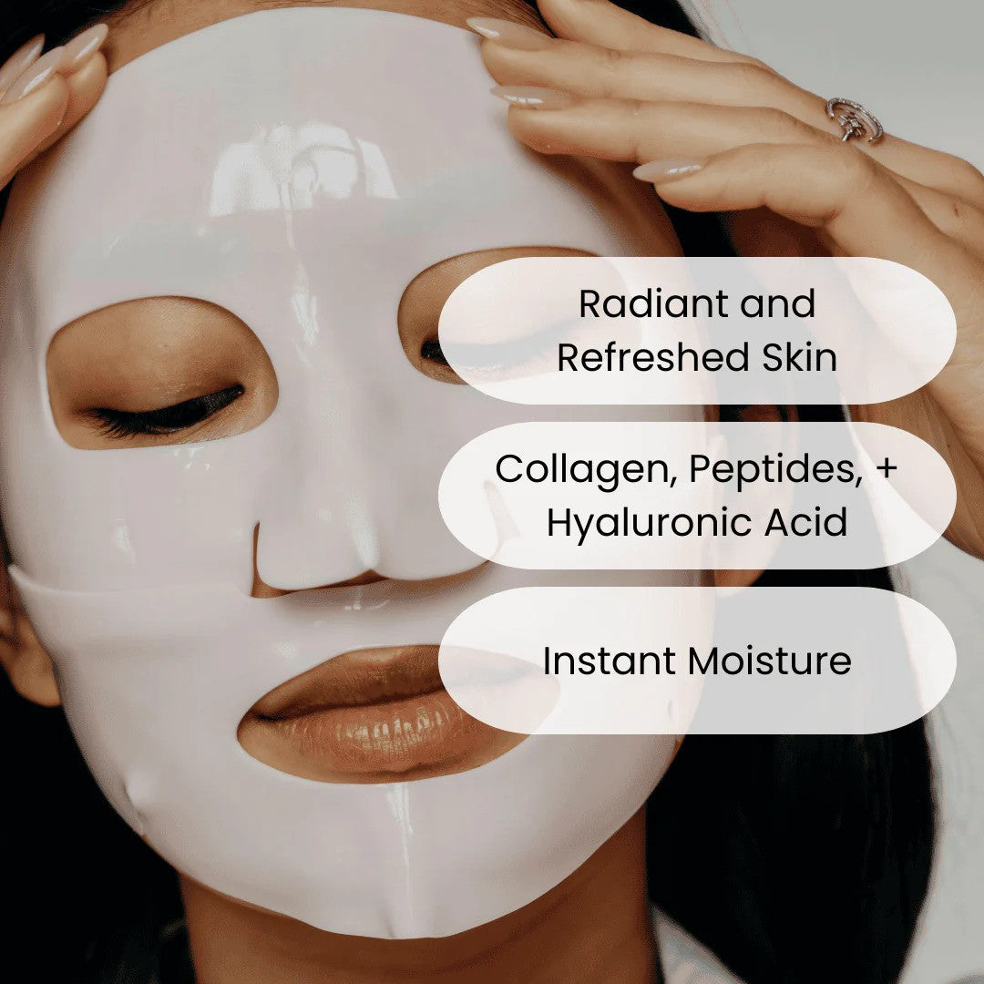 Face Facts  Friday Social Turbo Plump Biocellulose Masque