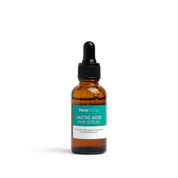Face Facts  Glow Plus Resurface Lactic Acid AHA Serum