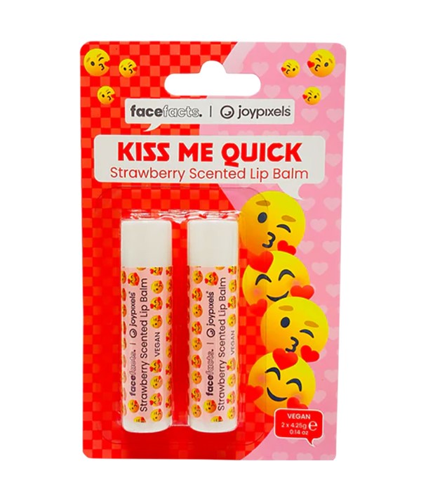 Face Facts  Kiss Me Quick Strawberry Scented Lip Balm