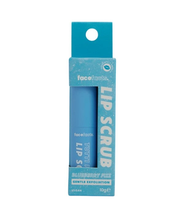 Face Facts  Lip Scrub Blueberry Frizz Gentle Exfoliation