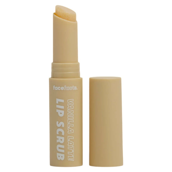 Face Facts  Lip Scrub Vanilla Latte Gentle Exfoliation