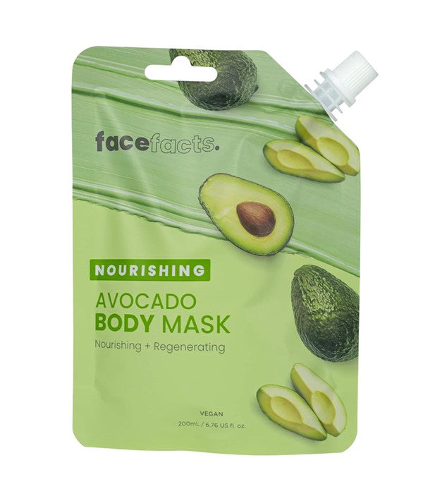 Face Facts  Nourishing Avocado Body Mask