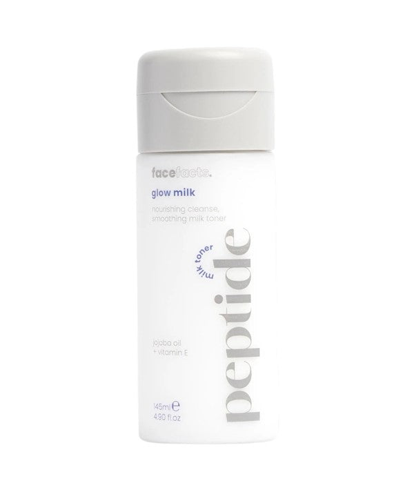 Face Facts  Peptide Glow Milk Toner With Jojoba Oil Plus Vitamin E