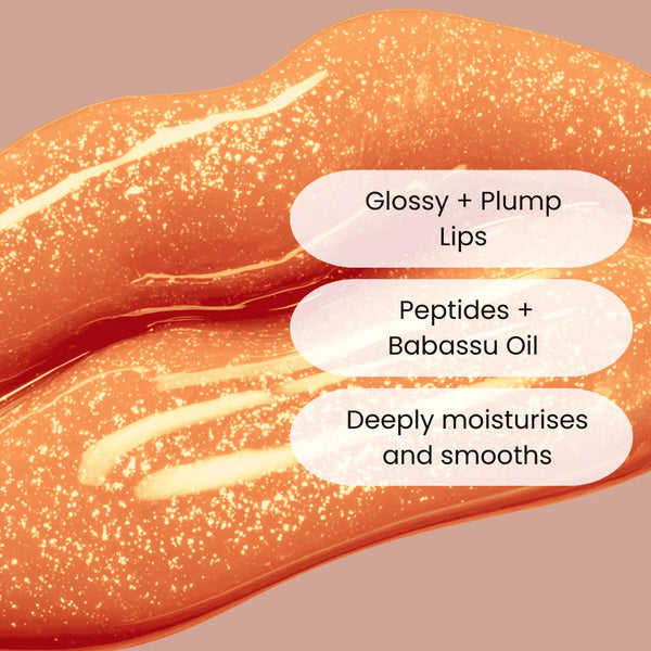 Face Facts  Peptide Plumping Sparkle Babassu Oil And Shea Butter Lip Treatment