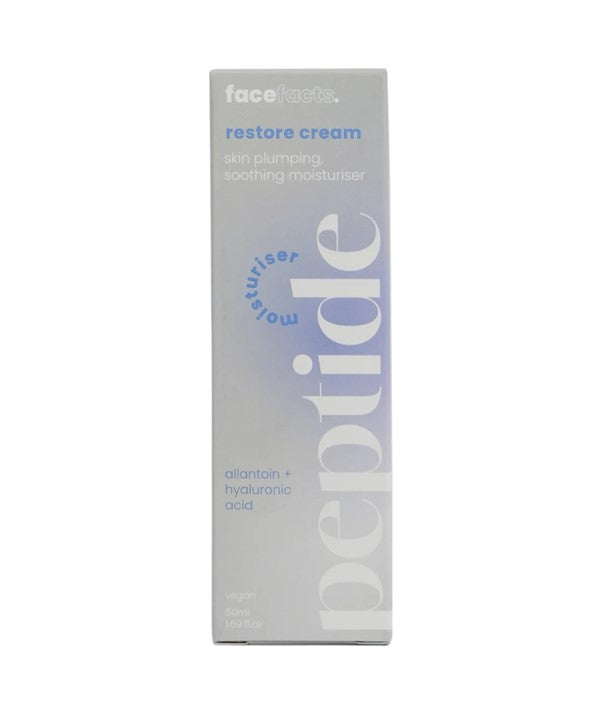 Face Facts  Peptide Restore Cream Moisturiser